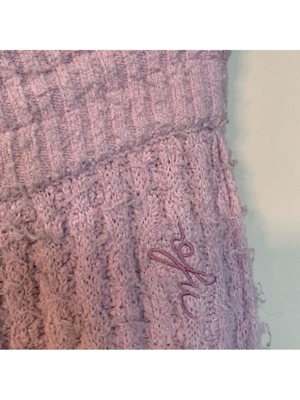 Urban Outfitters Purple Out From Under Mina Cable Knit Pant M - Picture 11 of 16